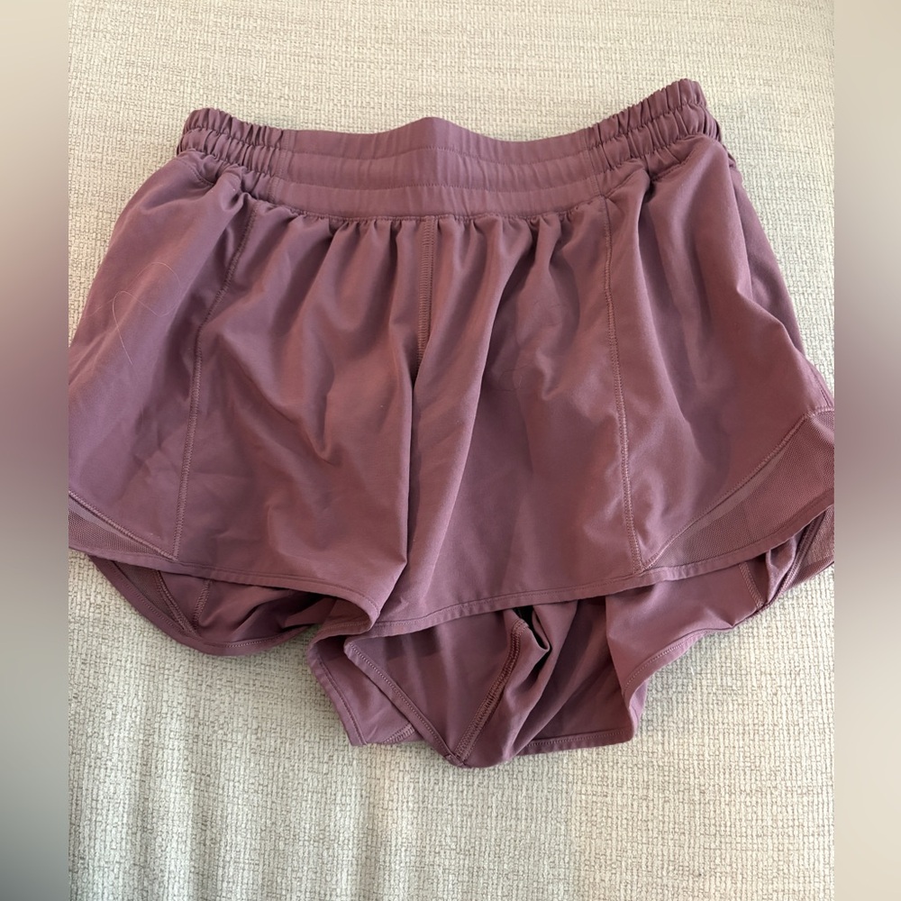 Lululemon Athletica Mauve Athletic Shorts